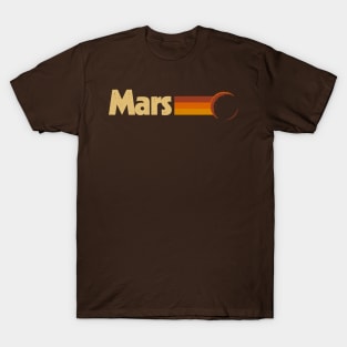 Mars Vintage Space Red Planet T-Shirt